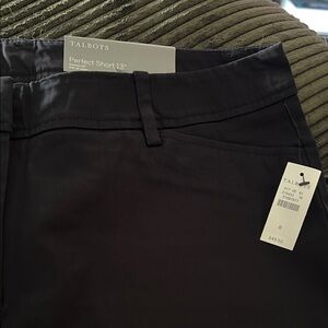 Talbots Women’s Perfect 13” Shorts in Deep Black or Indigo Blue